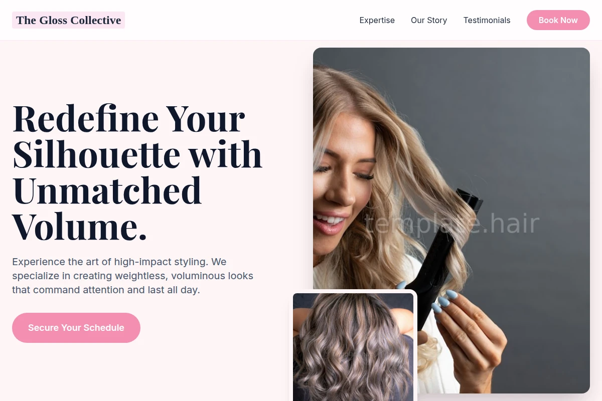 Volume Hair Styling
